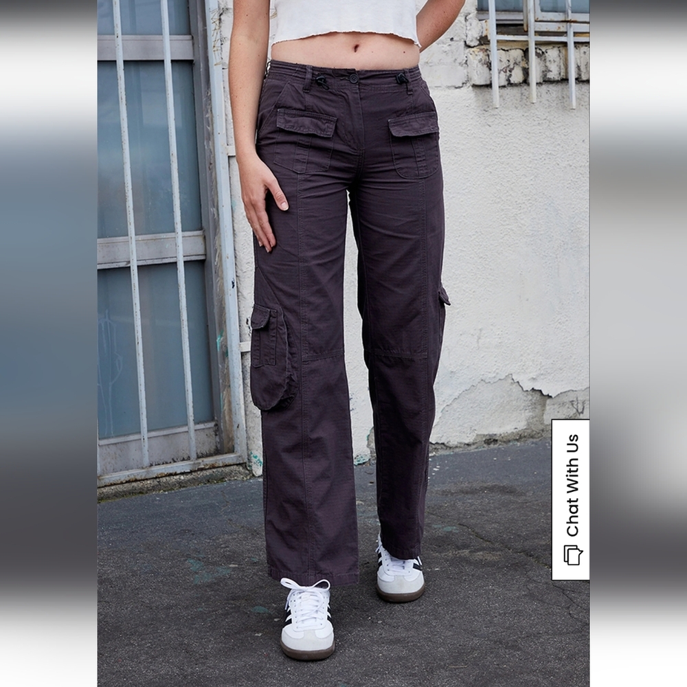 Brand new navy cargo pants Brandy Melville